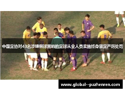 中国足协对43名涉嫌假球黑哨的足球从业人员实施终身禁足严厉处罚 中国足协对43名涉嫌假球黑哨的足球从业人员实施终身禁足严厉处罚